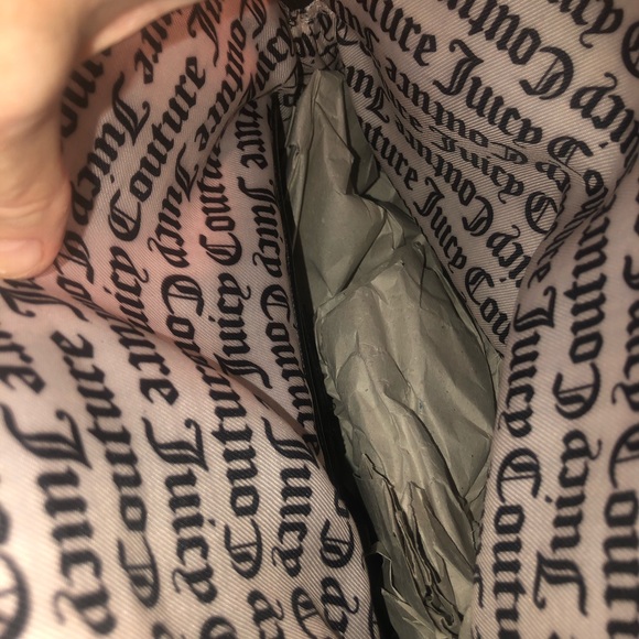 Black Leather (NWT) Juicy Couture Backpack Purse - Picture 4 of 5